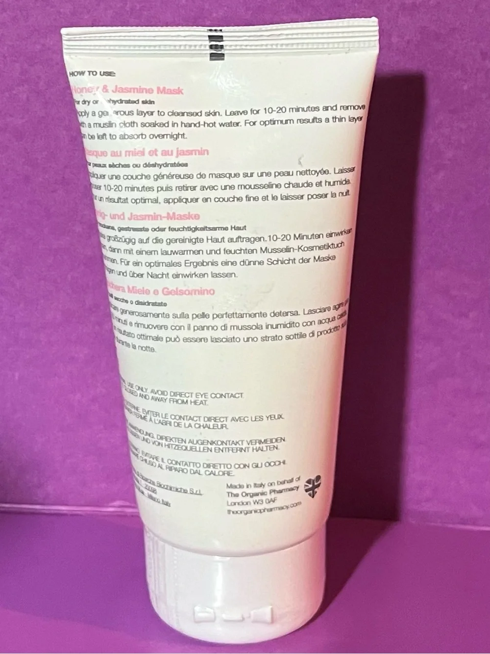 THE ORGANIC PHARMACY - Honey & Jasmine Mask